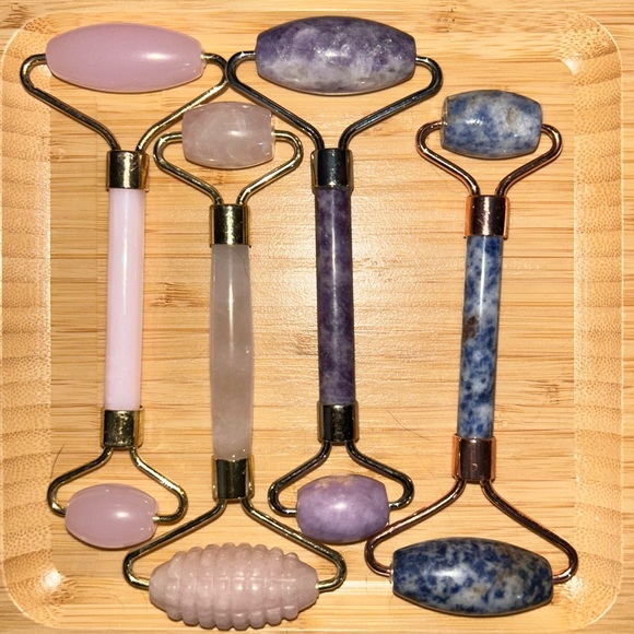 Assorted Natural Gemstone Facial Rollers - PRICE FOR 1 🌹🌹 - Picture 2 of 7